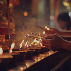 Naklejka premium candlelight 