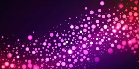 Purple background with pink dots