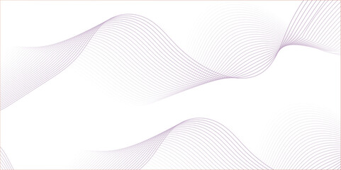 Abstract technology wave lines, frequency sound, data science, business wave line background. Abstract wavy element for design on transparent background isolated