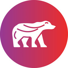 Bear Vector Icon Style