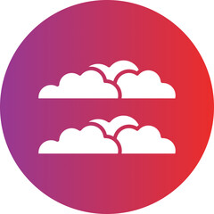 Cloud Vector Icon Style