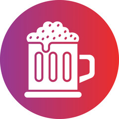 Free Beer Vector Icon Style