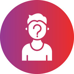 Anonymisation Vector Icon Style