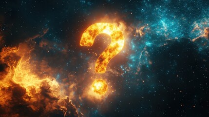 The Cosmic Question Mark Image