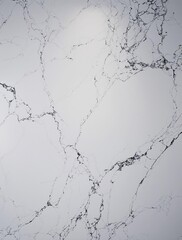 Obraz premium Artistic composition of white marble with dark veins, background, close up, classy
