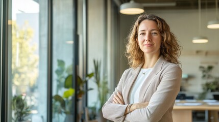 Fototapeta premium portrait of a businesswoman