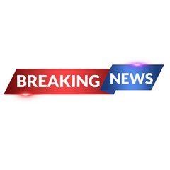 Breaking News Title Frame Label Banner Lower third