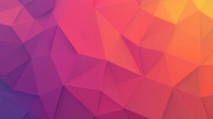 Fototapeta premium A vibrant, abstract background featuring a geometric pattern of purple and orange hues, creating a dynamic and modern visual effect.