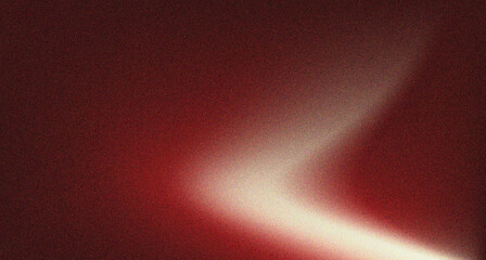 Abstract dark red background blurred gradient . Colorful digital soft grain noise for design
