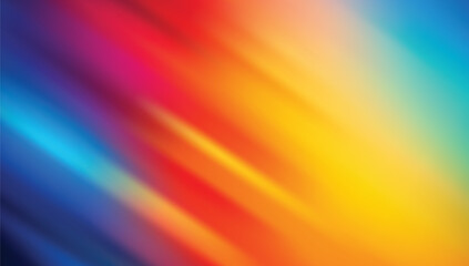 Abstract blurred gradient background in bright colors. Colorful smooth