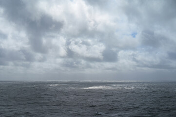 Obraz premium Seetag auf einem Kreuzfahrtschiff im Europäischen Nordmeer