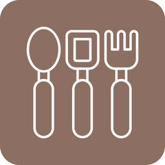 Baby cutlery Icon