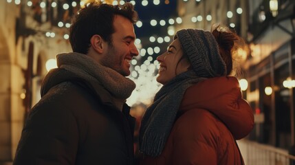 The Romantic Winter Couple