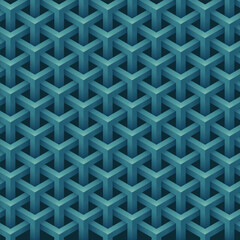 Seamless Pattern luxury dark blue and light blue geometric pattern background