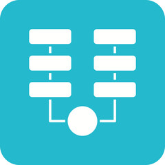 Fototapeta premium Process Icon
