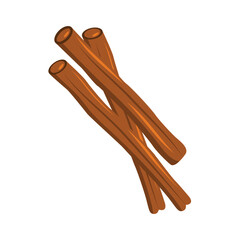 Cinnamons Vector Illustration