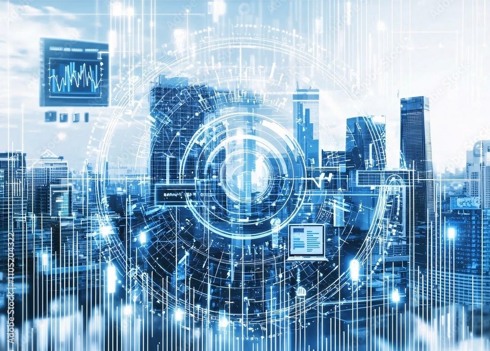 Poster dynamic power grid forecasting tools visualized in a smart city environment