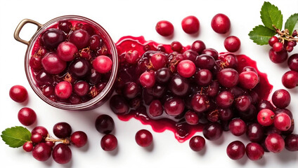 Cranberry Sauce Portion