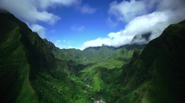 Cirque de Mafate, Dos d'Ane, Reunion Island
