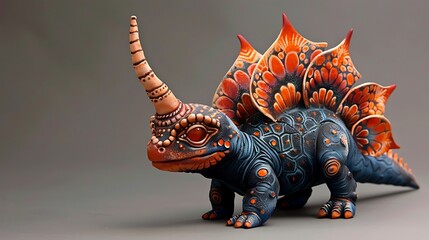 A toys whose services depicts a unique and legendary species