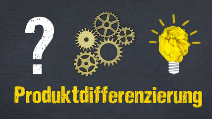 Produktdifferenzierung	
