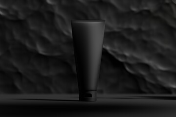 3d illustraion of cosmetic skin care beauty spa cream mockup, bathroom interior, medical healthcare...