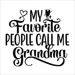 Grandma Svg Design