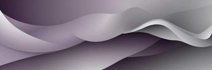 Abstract purple Gray gradient banner background