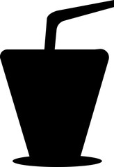 Obraz premium Various wine glasses. Vector illustration, drinking, juice, soda, Pepsi, cola.