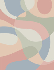 Abstract background with hand drawn doodle elements