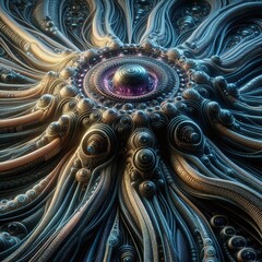 Organic Machine, A Fusion of Nature and Technology