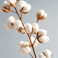 Cotton Plant Isolated