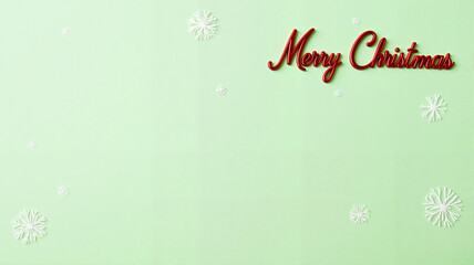 Naklejka premium Red cursive 