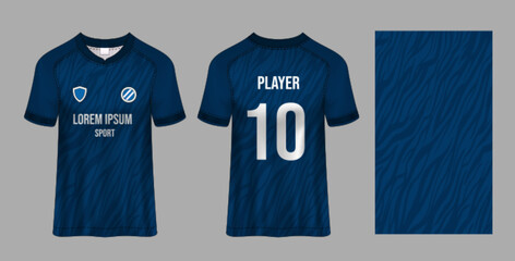 Sport jersey design fabric textile for sublimation.