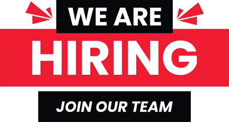 We Are Hiring Join Our Team Recruiting Work Job Announcement