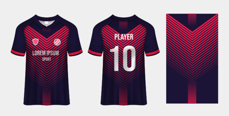 Sport jersey design fabric textile for sublimation.