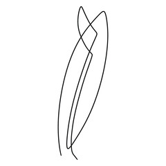 Summer Beach Vector Line Art Graphic Design Decoration