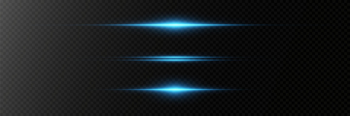 Neon laser beams, and horizontal lines of light.