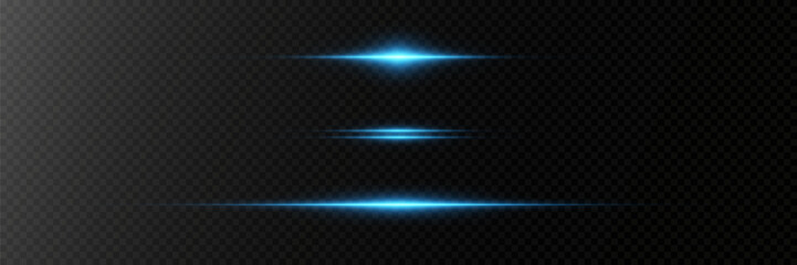 Neon laser beams, and horizontal lines of light.