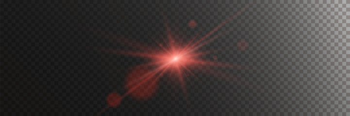 
Flash of star and light, light rays. On a transparent background.