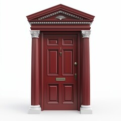 Door details of Imperial palace in Beijing, China