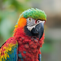 Obraz premium colorful parrot