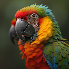 Obraz premium colorful parrot