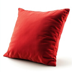 Red Pillow Isolated