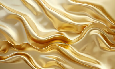 Obraz premium golden silk background