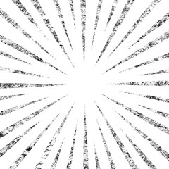 Obraz premium シルバー風のキラキラした漫画の集中線の素材