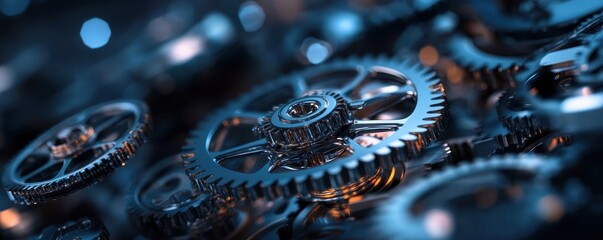 Fototapeta premium Proactive Leadership: Navigating the Intricate Mechanisms of Success Through Collaboration and Strategy.