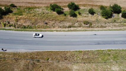 Contermanskloof road Western Cape drone