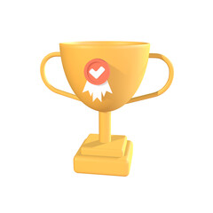 Thropy 3D Ilustration