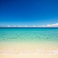 beach with sky and clouds